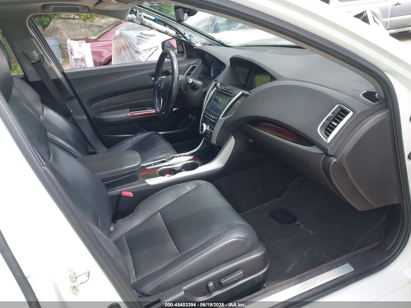 2017 Acura Tlx VIN 19UUB2F58HA004511 IAAI salvage auction — WATER/FLOOD, Salvage (Massachusetts), sold $3,050 on 2026-07-09 (photo 5)