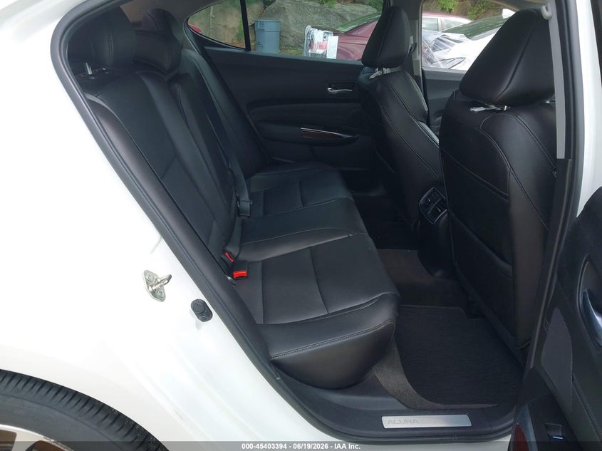 2017 Acura Tlx VIN 19UUB2F58HA004511 IAAI salvage auction — WATER/FLOOD, Salvage (Massachusetts), sold $3,050 on 2026-07-09 (photo 8)