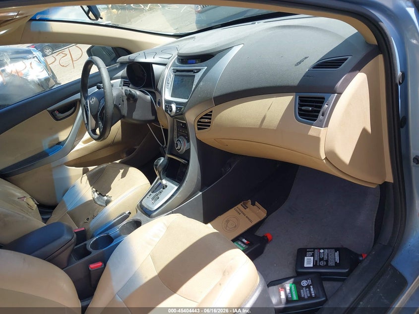 2012 Hyundai Elantra VIN KMHDH4AE4CU213084 IAAI salvage auction — NORMAL WEAR, Clear (Massachusetts), sold $650 on 2026-07-21 (photo 5)