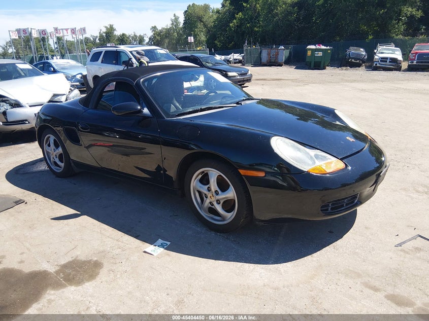 2000 Porsche Boxster VIN WP0CA2982YU628290 IAAI salvage auction — UNKNOWN, Salvage (Maryland), sold $900 on 2026-07-30 (photo 1)