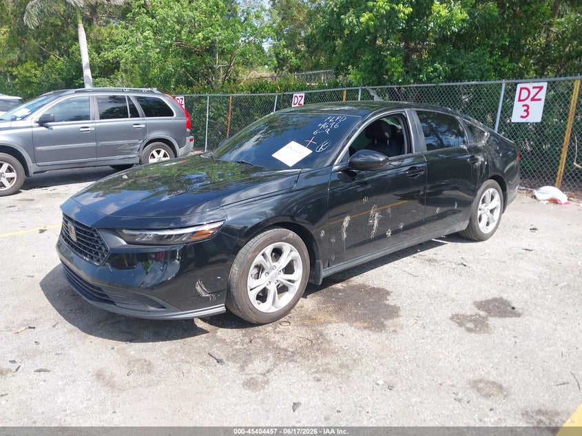2025 Honda Accord VIN 1HGCY1F22SA044696 IAAI salvage auction — RIGHT SIDE, Salvage Title, sold $8,350 on 2026-07-27 (photo 2)