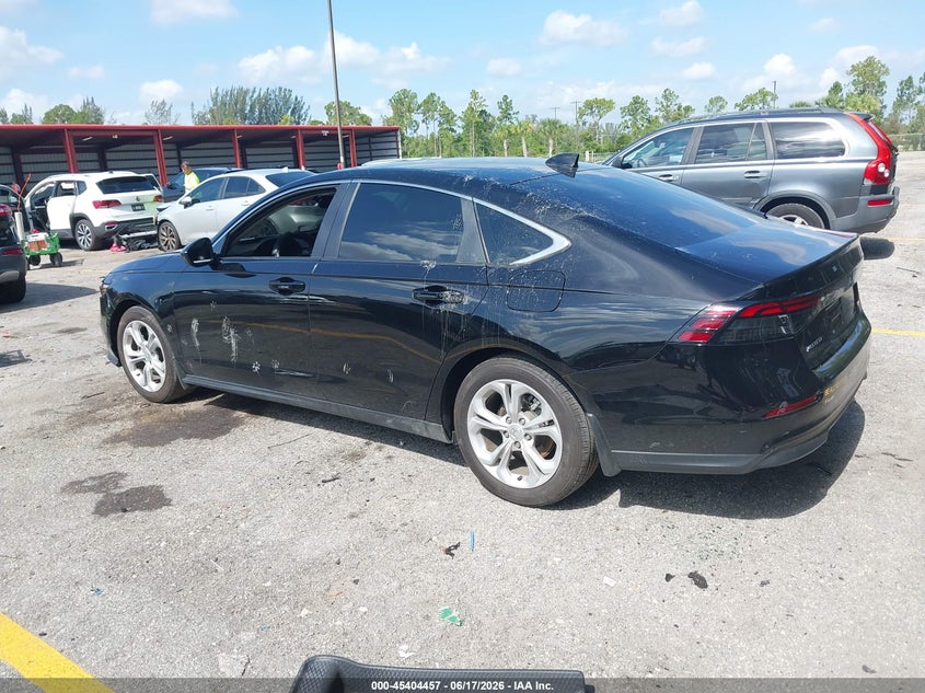 2025 Honda Accord VIN 1HGCY1F22SA044696 IAAI salvage auction — RIGHT SIDE, Salvage Title, sold $8,350 on 2026-07-27 (photo 3)