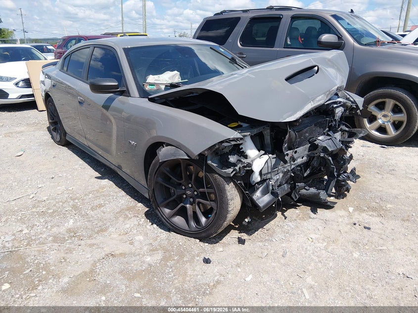2023 Dodge Charger VIN 2C3CDXGJ3PH660164 IAAI salvage auction — FRONT END, Salvage (Tennessee), sold $6,675 on 2026-07-30 (photo 1)