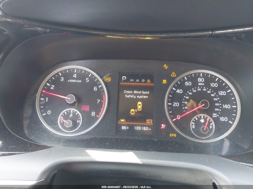 2019 Kia Sorento VIN 5XYPGDA54KG481394 IAAI salvage auction — FRONT END, Salvage (Texas), sold $1,325 on 2026-07-14 (photo 7)