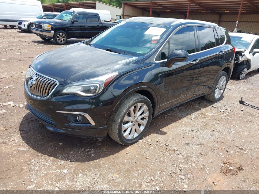 2016 Buick Envision VIN LRBFXESX0GD167098 IAAI salvage auction — FRONT END, Salvage (Alabama), sold $550 on 2026-07-15 (photo 2)