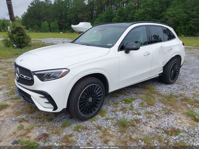 2026 Mercedes-benz Glc VIN W1NKM4GB4TF482090 IAAI salvage auction — LEFT SIDE, Rebuildable (Florida), sold $32,850 on 2026-07-13 (photo 2)