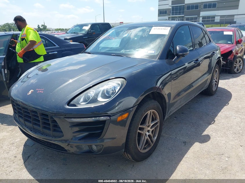 2018 Porsche Macan VIN WP1AA2A5XJLB05148 IAAI salvage auction — FRONT & REAR, Original (Texas), sold $7,600 on 2026-07-21 (photo 2)
