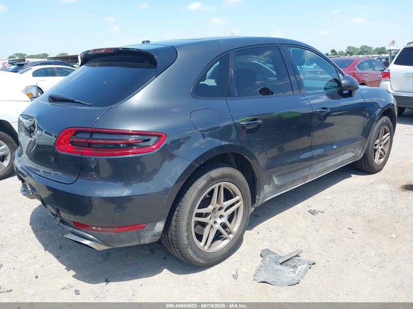2018 Porsche Macan VIN WP1AA2A5XJLB05148 IAAI salvage auction — FRONT & REAR, Original (Texas), sold $7,600 on 2026-07-21 (photo 4)