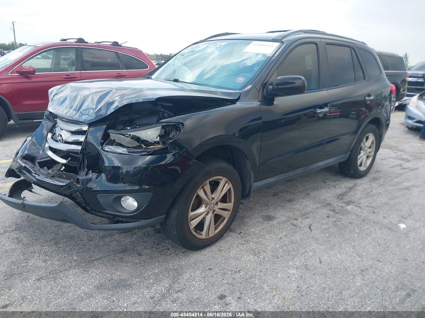 2012 Hyundai Santa fe VIN 5XYZK3AB5CG159596 IAAI salvage auction — NORMAL WEAR, Clear (Florida), sold $1,125 on 2026-07-16 (photo 2)