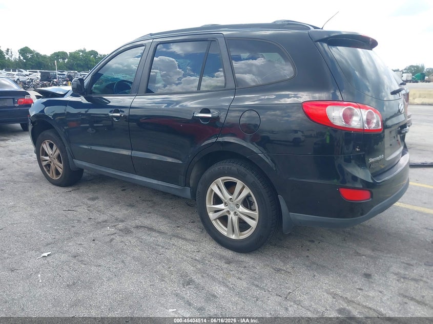 2012 Hyundai Santa fe VIN 5XYZK3AB5CG159596 IAAI salvage auction — NORMAL WEAR, Clear (Florida), sold $1,125 on 2026-07-16 (photo 3)