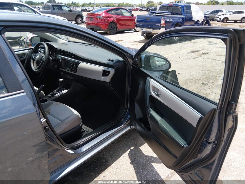 2016 Toyota Corolla VIN 5YFBURHE3GP519397 IAAI salvage auction — FRONT END, Salvage (Texas), sold $2,500 on 2026-07-15 (photo 5)