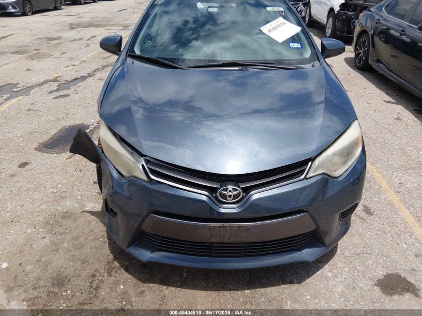 2016 Toyota Corolla VIN 5YFBURHE3GP519397 IAAI salvage auction — FRONT END, Salvage (Texas), sold $2,500 on 2026-07-15 (photo 6)