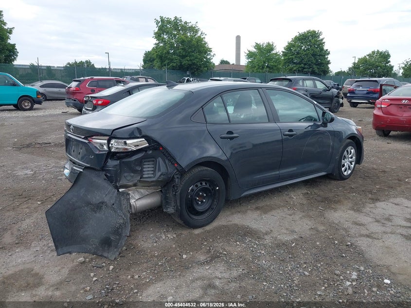 2024 Toyota Corolla VIN 5YFB4MDE4RP158984 IAAI salvage auction — REAR END, Salvage Title, sold $6,950 on 2026-07-17 (photo 4)