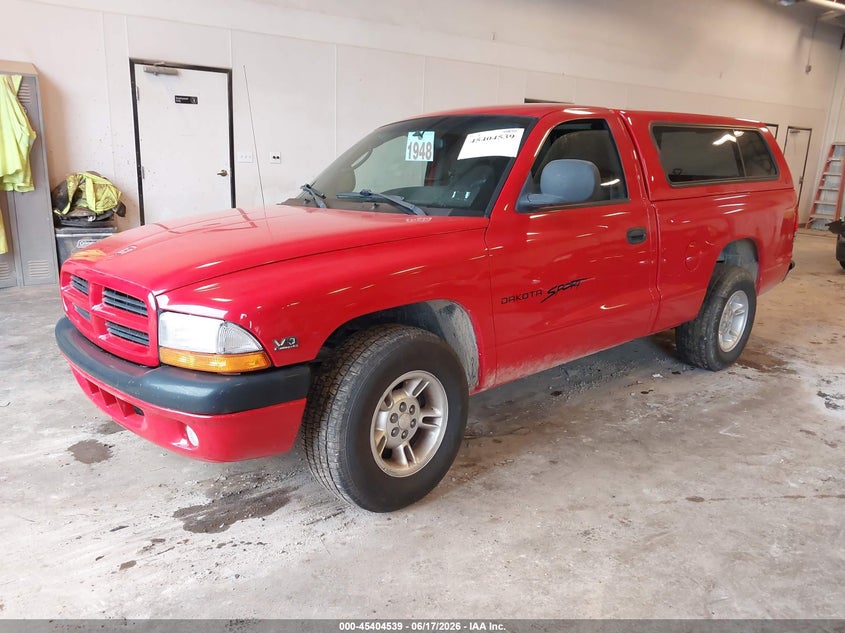 2000 Dodge Dakota VIN 1B7FL26N1YS693953 IAAI salvage auction — SIDE, Clear (Michigan), sold $500 on 2026-07-09 (photo 2)
