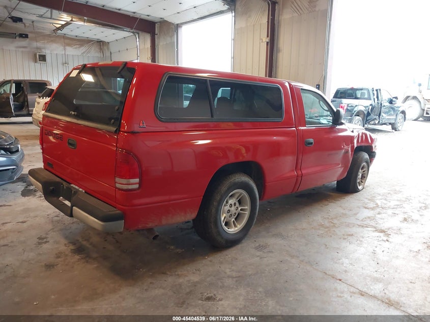 2000 Dodge Dakota VIN 1B7FL26N1YS693953 IAAI salvage auction — SIDE, Clear (Michigan), sold $500 on 2026-07-09 (photo 4)