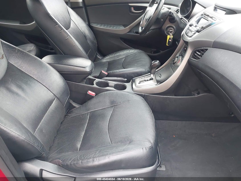 2013 Hyundai Elantra VIN KMHDH4AE9DU997005 IAAI salvage auction — FRONT & REAR, Salvage - Greater Than 75% (Maryland), sold $700 on 2026-07-06 (photo 5)
