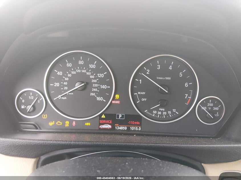 2013 BMW 3er VIN WBA3B5G59DNS03948 IAAI salvage auction — FRONT END, Salvage (West Virginia), sold $1,000 on 2026-07-30 (photo 7)