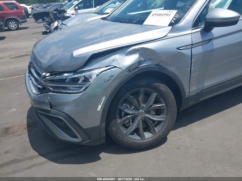 2023 Volkswagen Tiguan VIN 3VV3B7AX0PM139422 IAAI salvage auction — LEFT FRONT, Salvage Title, sold $8,925 on 2026-08-19 (photo 6)