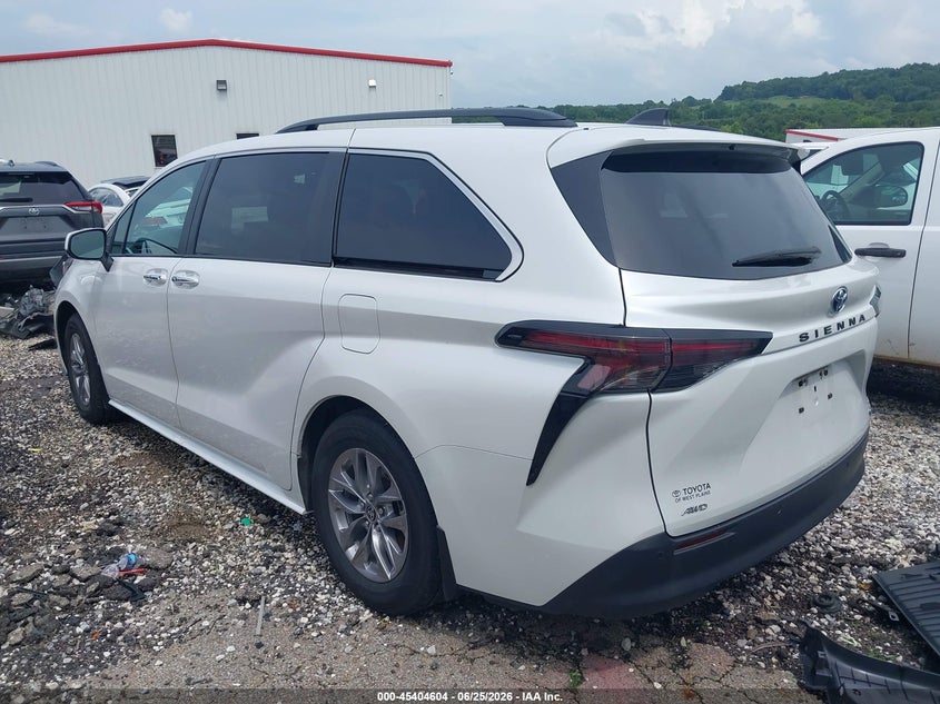 2024 Toyota Sienna VIN 5TDJSKFC9RS136598 IAAI salvage auction — SIDE, Salvage (Arkansas), sold $16,200 on 2026-07-30 (photo 3)