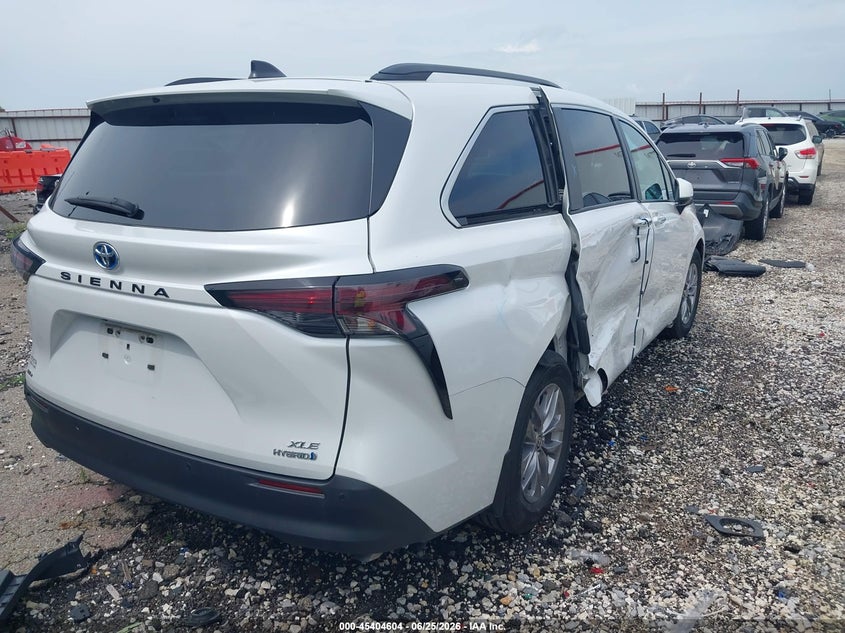 2024 Toyota Sienna VIN 5TDJSKFC9RS136598 IAAI salvage auction — SIDE, Salvage (Arkansas), sold $16,200 on 2026-07-30 (photo 4)