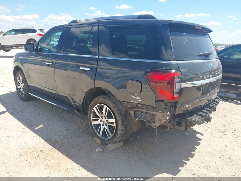2022 Ford Expedition VIN 1FMJU2AT6NEA59265 IAAI salvage auction — REAR END, Original (Texas), sold $17,600 on 2026-07-30 (photo 3)