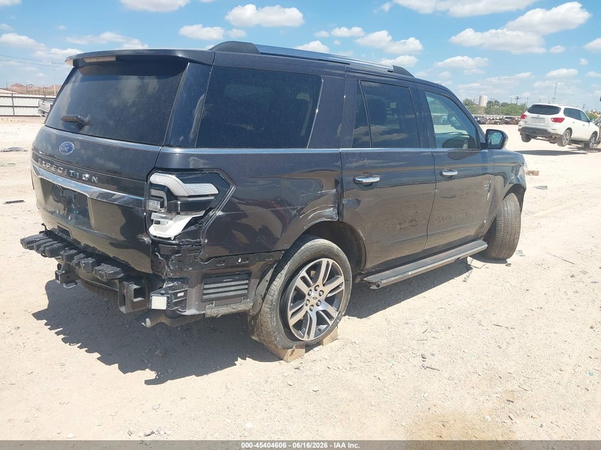 2022 Ford Expedition VIN 1FMJU2AT6NEA59265 IAAI salvage auction — REAR END, Original (Texas), sold $17,600 on 2026-07-30 (photo 4)