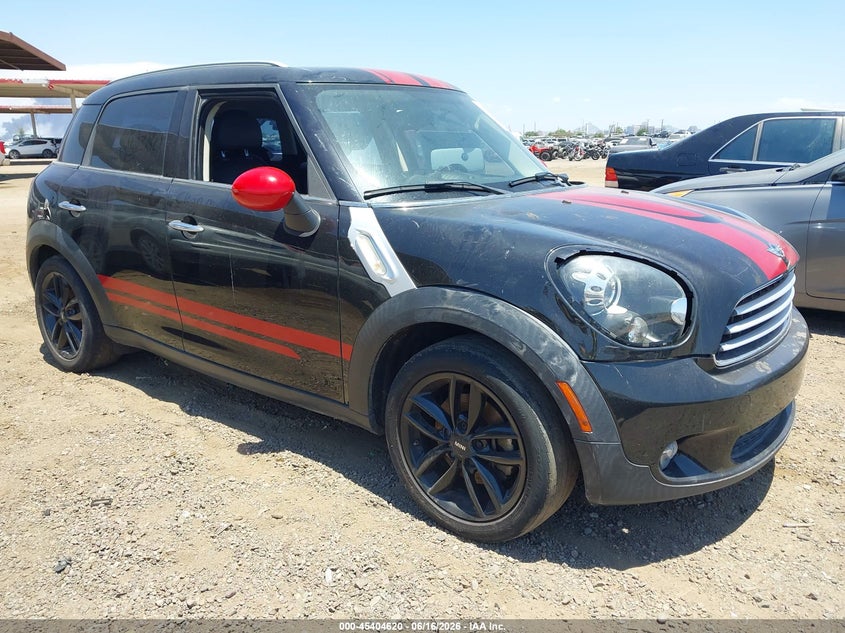 2012 Mini VIN WMWZB3C56CWM06888 IAAI salvage auction — NORMAL WEAR, Restored (Arizona), sold $825 on 2026-07-28 (photo 1)