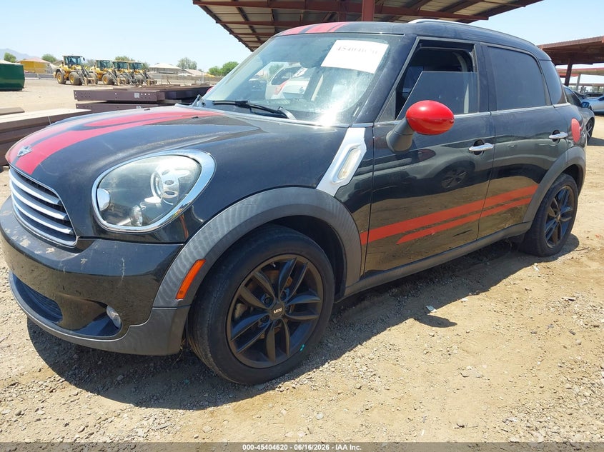 2012 Mini VIN WMWZB3C56CWM06888 IAAI salvage auction — NORMAL WEAR, Restored (Arizona), sold $825 on 2026-07-28 (photo 2)