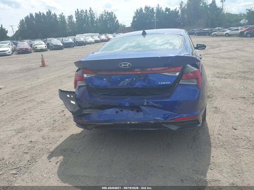 2023 Hyundai Elantra VIN KMHLP4AG8PU378352 IAAI salvage auction — REAR END, Salvage (Rhode Island), sold $6,200 on 2026-07-14 (photo 6)