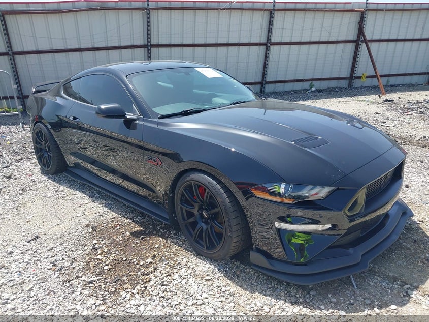 2018 Ford Mustang VIN 1FA6P8CF2J5144356 IAAI salvage auction — WATER/FLOOD, Salvage (Arkansas), sold $7,600 on 2026-07-30 (photo 1)