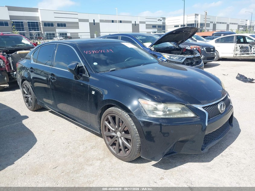 2013 Lexus Gs VIN JTHBE1BL6D5028769 IAAI salvage auction — HAIL, Original (Texas), sold $2,300 on 2026-07-21 (photo 1)