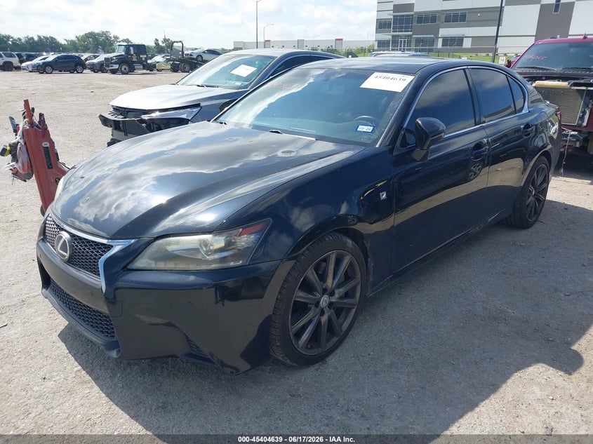 2013 Lexus Gs VIN JTHBE1BL6D5028769 IAAI salvage auction — HAIL, Original (Texas), sold $2,300 on 2026-07-21 (photo 2)