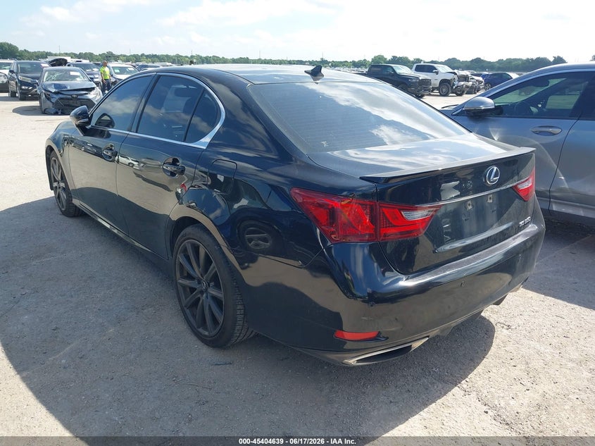 2013 Lexus Gs VIN JTHBE1BL6D5028769 IAAI salvage auction — HAIL, Original (Texas), sold $2,300 on 2026-07-21 (photo 3)