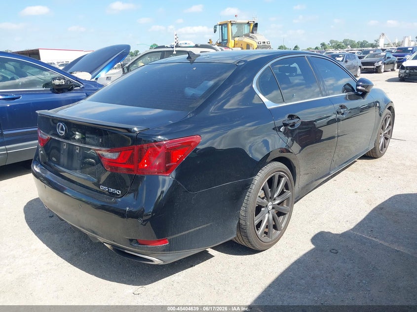 2013 Lexus Gs VIN JTHBE1BL6D5028769 IAAI salvage auction — HAIL, Original (Texas), sold $2,300 on 2026-07-21 (photo 4)