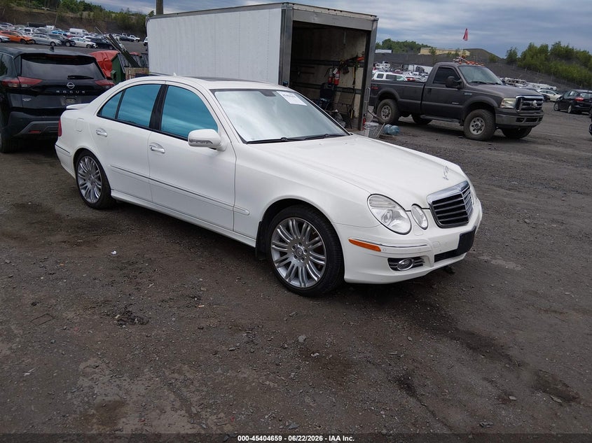 2008 Mercedes-benz E-klasse VIN WDBUF90XX8B337467 IAAI salvage auction — LEFT SIDE, Salvage (New Jersey), sold $1,650 on 2026-08-09 (photo 1)