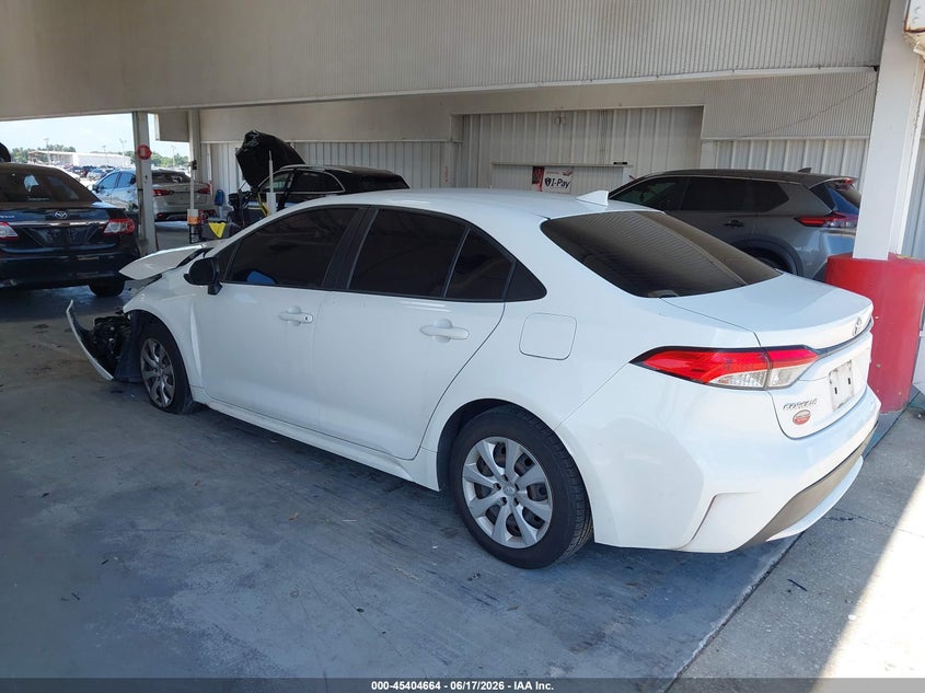 2020 Toyota Corolla VIN JTDEPRAE1LJ080827 IAAI salvage auction — FRONT END, Salvage Title, sold $2,900 on 2026-07-15 (photo 3)