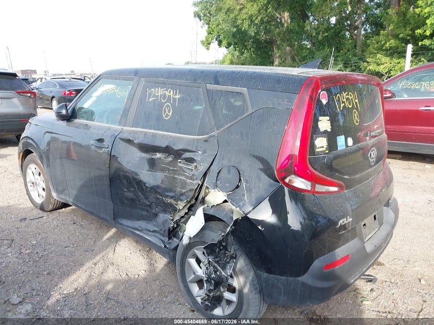 2021 Kia Soul VIN KNDJ23AU6M7124594 IAAI salvage auction — FRONT & REAR, Salvage (Indiana), sold $1,650 on 2026-07-29 (photo 6)