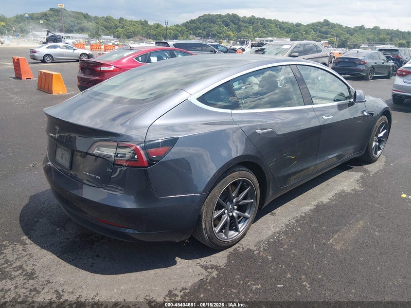 2019 Tesla Model 3 VIN 5YJ3E1EB7KF533319 IAAI salvage auction — LEFT FRONT, Salvage (Illinois), sold $6,350 on 2026-07-24 (photo 4)