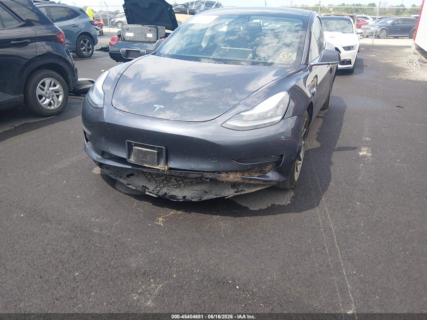 2019 Tesla Model 3 VIN 5YJ3E1EB7KF533319 IAAI salvage auction — LEFT FRONT, Salvage (Illinois), sold $6,350 on 2026-07-24 (photo 6)