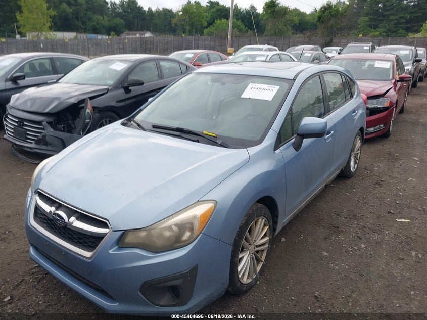 2012 Subaru Impreza VIN JF1GPAD65CG200016 IAAI salvage auction — NORMAL WEAR, Clear (Massachusetts), sold $425 on 2026-07-31 (photo 2)