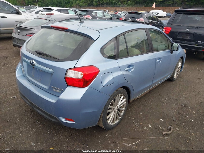2012 Subaru Impreza VIN JF1GPAD65CG200016 IAAI salvage auction — NORMAL WEAR, Clear (Massachusetts), sold $425 on 2026-07-31 (photo 4)
