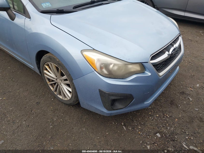 2012 Subaru Impreza VIN JF1GPAD65CG200016 IAAI salvage auction — NORMAL WEAR, Clear (Massachusetts), sold $425 on 2026-07-31 (photo 6)
