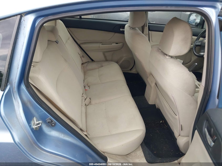 2012 Subaru Impreza VIN JF1GPAD65CG200016 IAAI salvage auction — NORMAL WEAR, Clear (Massachusetts), sold $425 on 2026-07-31 (photo 8)