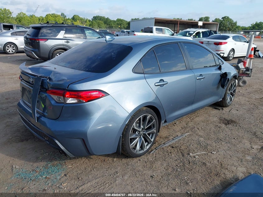 2020 Toyota Corolla VIN 5YFP4RCE9LP015878 IAAI salvage auction — FRONT & REAR, Salvage (Tennessee), sold $3,000 on 2026-07-15 (photo 4)