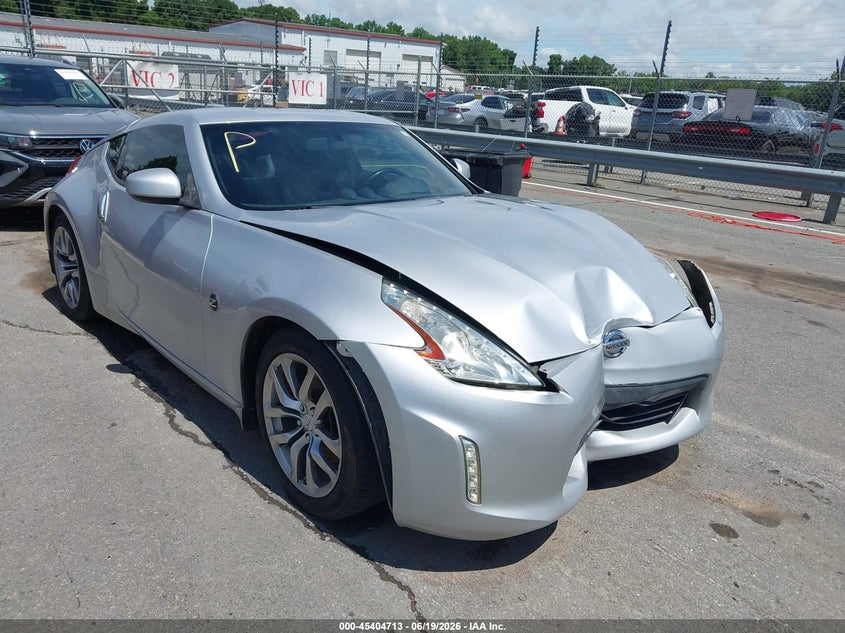 2014 Nissan 370z VIN JN1AZ4EH2EM633778 IAAI salvage auction — FRONT END, Salvage (Idaho), sold $2,550 on 2026-07-13 (photo 1)