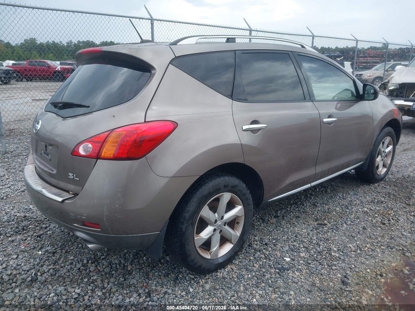 2010 Nissan Murano VIN JN8AZ1MU0AW020037 IAAI salvage auction — FRONT END, Clear (Florida), sold $300 on 2026-07-17 (photo 4)