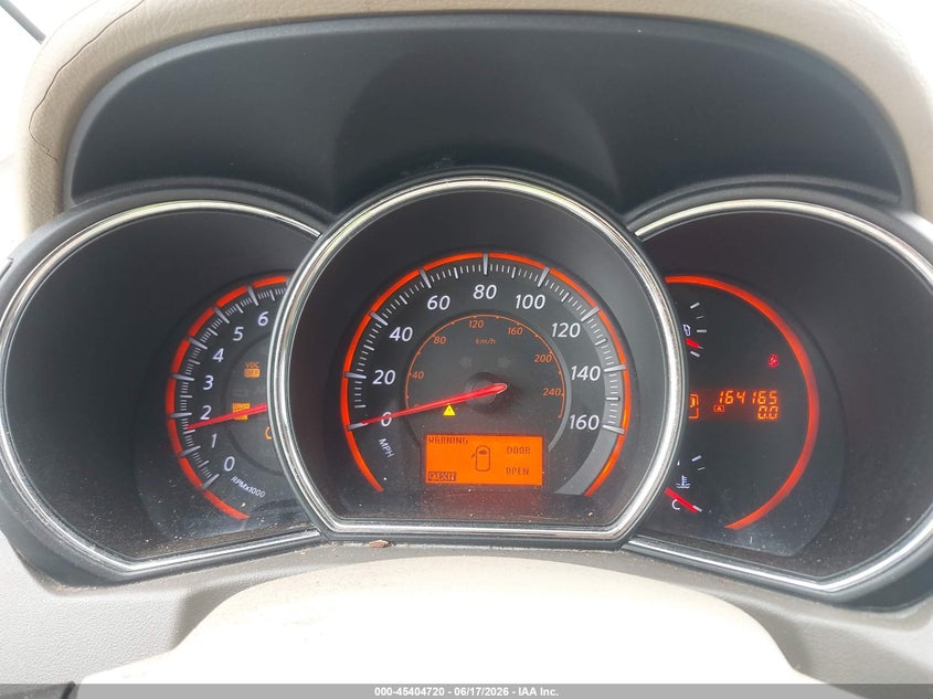 2010 Nissan Murano VIN JN8AZ1MU0AW020037 IAAI salvage auction — FRONT END, Clear (Florida), sold $300 on 2026-07-17 (photo 7)