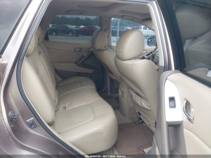 2010 Nissan Murano VIN JN8AZ1MU0AW020037 IAAI salvage auction — FRONT END, Clear (Florida), sold $300 on 2026-07-17 (photo 8)