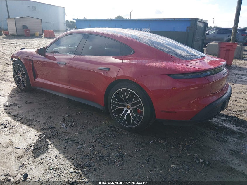 2022 Porsche Taycan VIN WP0AB2Y18NSA43961 IAAI salvage auction — FRONT END, Salvage Title, sold $23,900 on 2026-07-25 (photo 3)