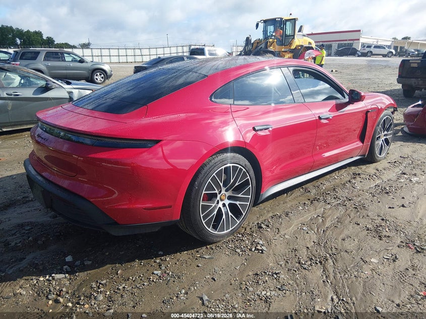 2022 Porsche Taycan VIN WP0AB2Y18NSA43961 IAAI salvage auction — FRONT END, Salvage Title, sold $23,900 on 2026-07-25 (photo 4)